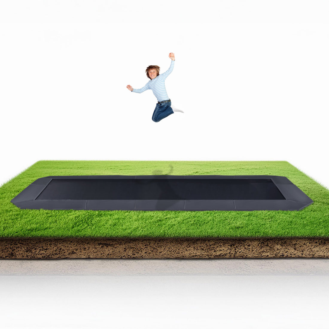 BERG Grand Champion 17' In-Ground Trampoline