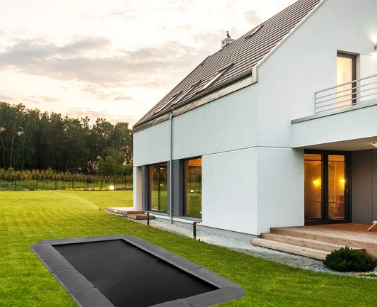 Trampoline mat installed upside down cheap