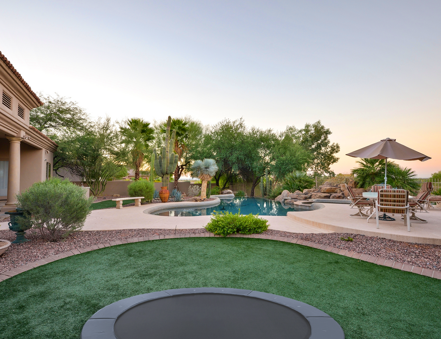 15' Round Pro-Line Inground Trampoline