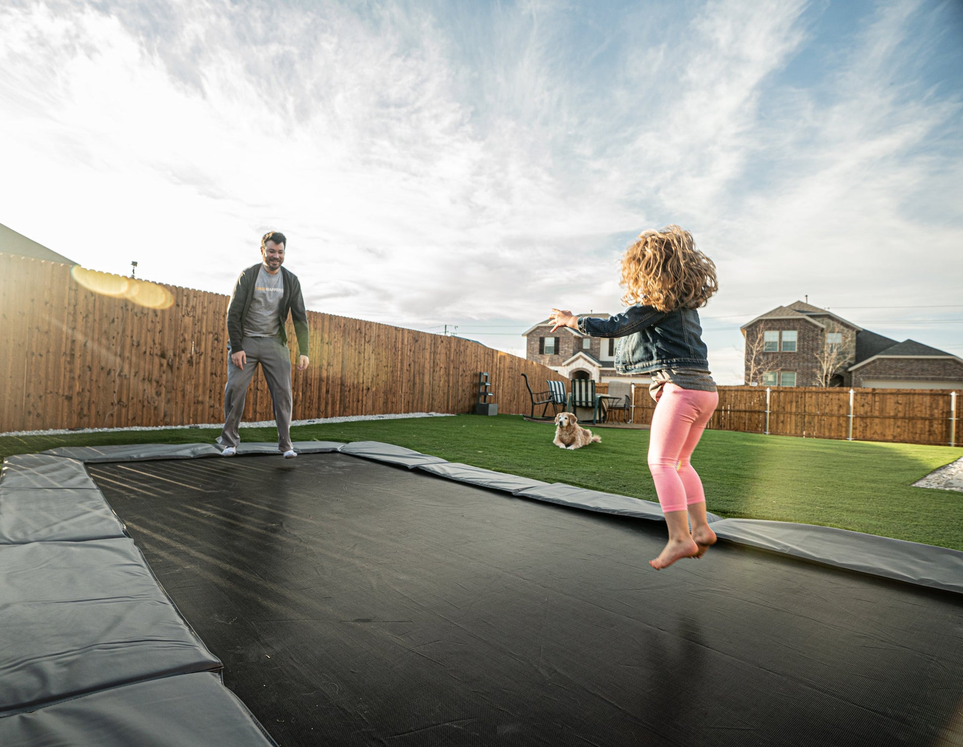 Rectangular Pro-Line Inground Trampoline