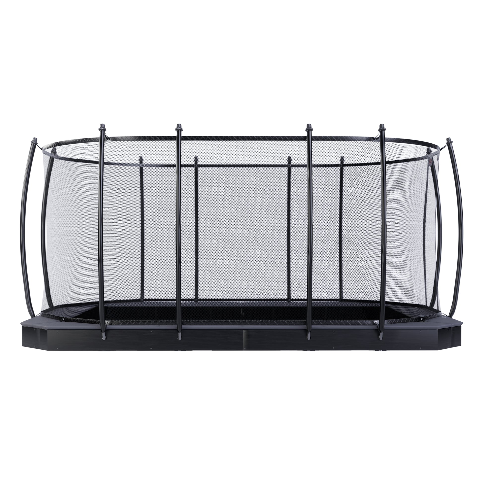 Rectangle Avyna Pro Line Trampoline inground