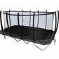10'x17' Rectangle Above Ground Trampoline with Safety Net