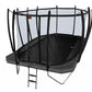 10'x17' Rectangle Above Ground Trampoline with Safety Net